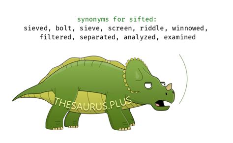 sifted synonym